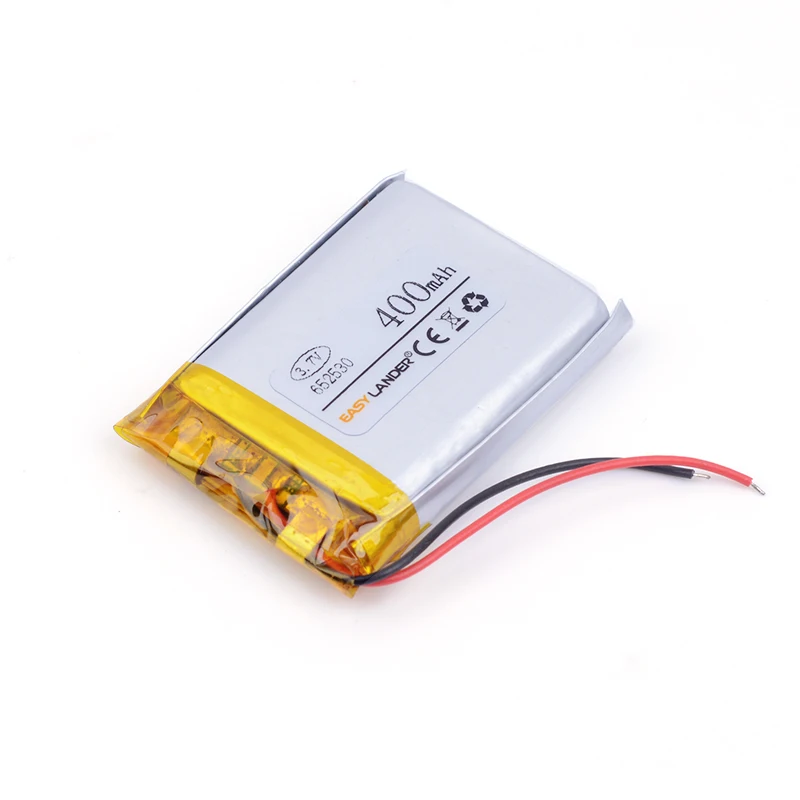 3.7V 652530 400mAh akumulator litowo-jonowy polimerowy