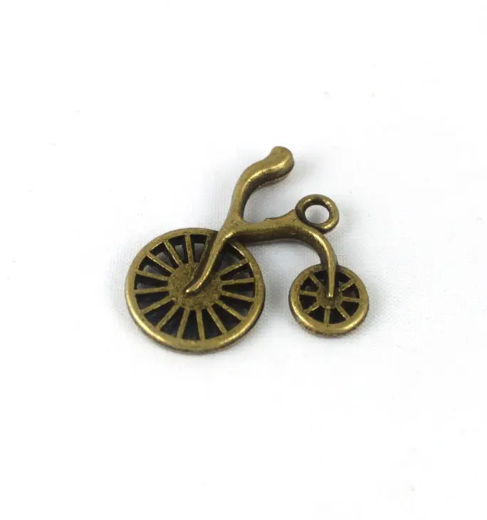 

FREE SHIPPING 360PCS Antiqued Bronze Bicycle Charm 25mmx22mm A12986B