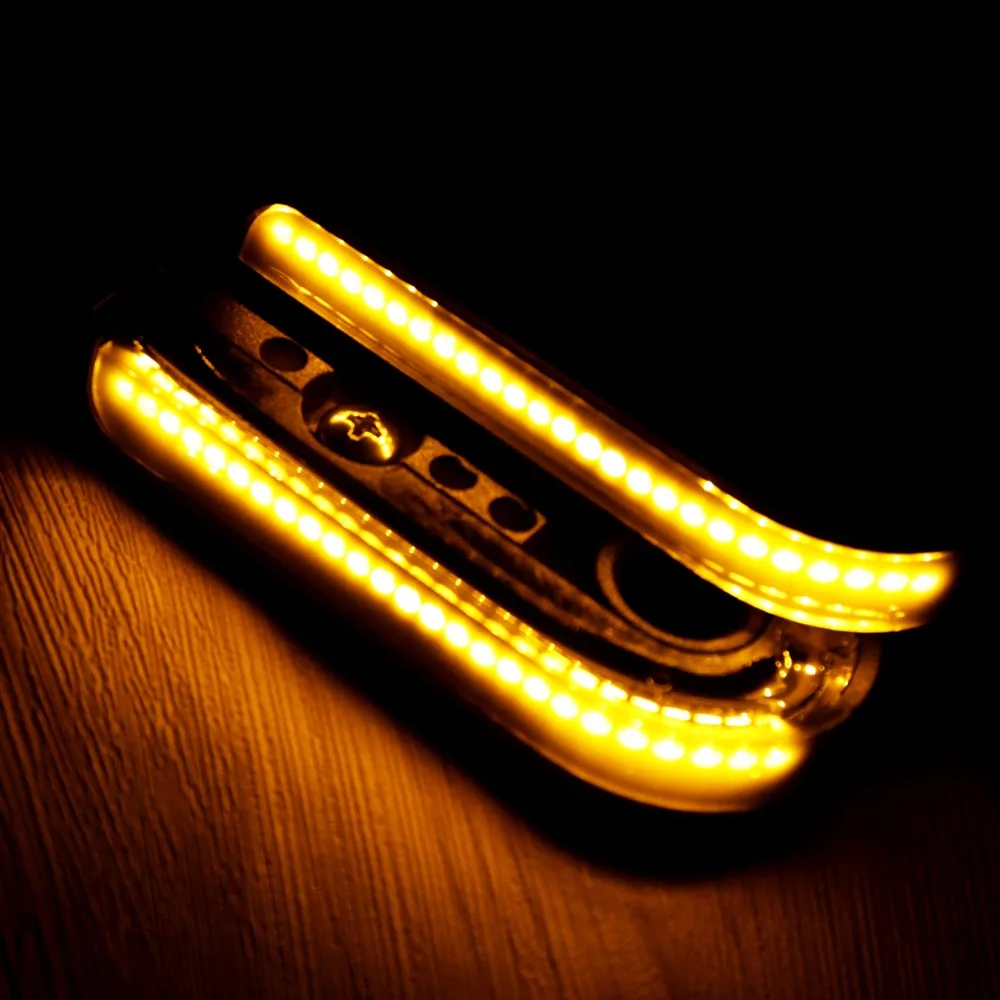 Przednie wsporniki kierunkowskazów LED do modeli Harley Touring Electra Street Glide Trike 2014-2023 — zdjęcie 4