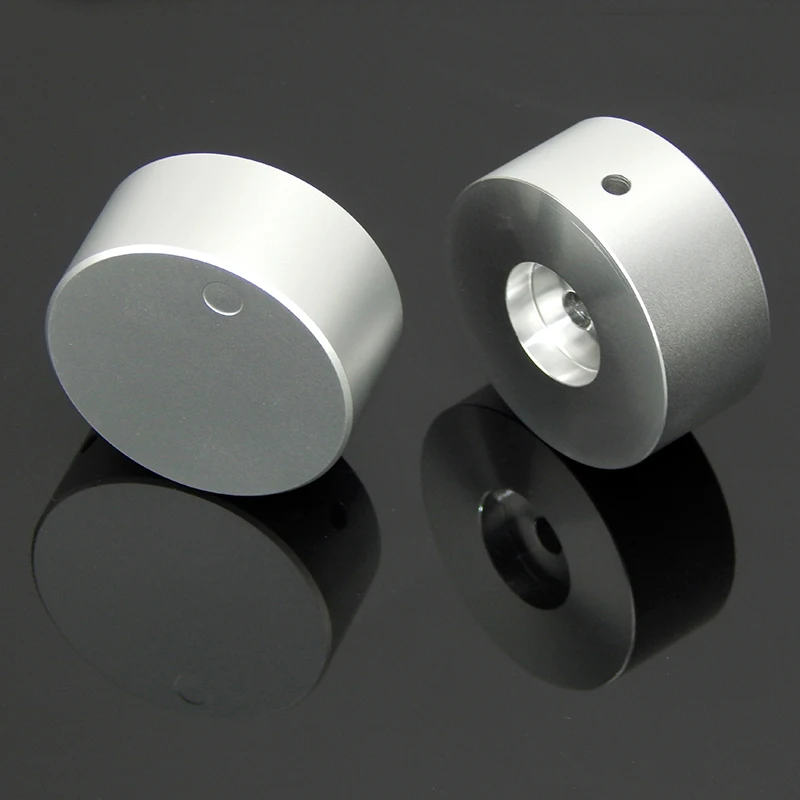 hifi knob amp Aluminum Volume knob Attenuator switch handle Diameter 48mm Height 22mm amplifier knob speaker Potentiometer knob