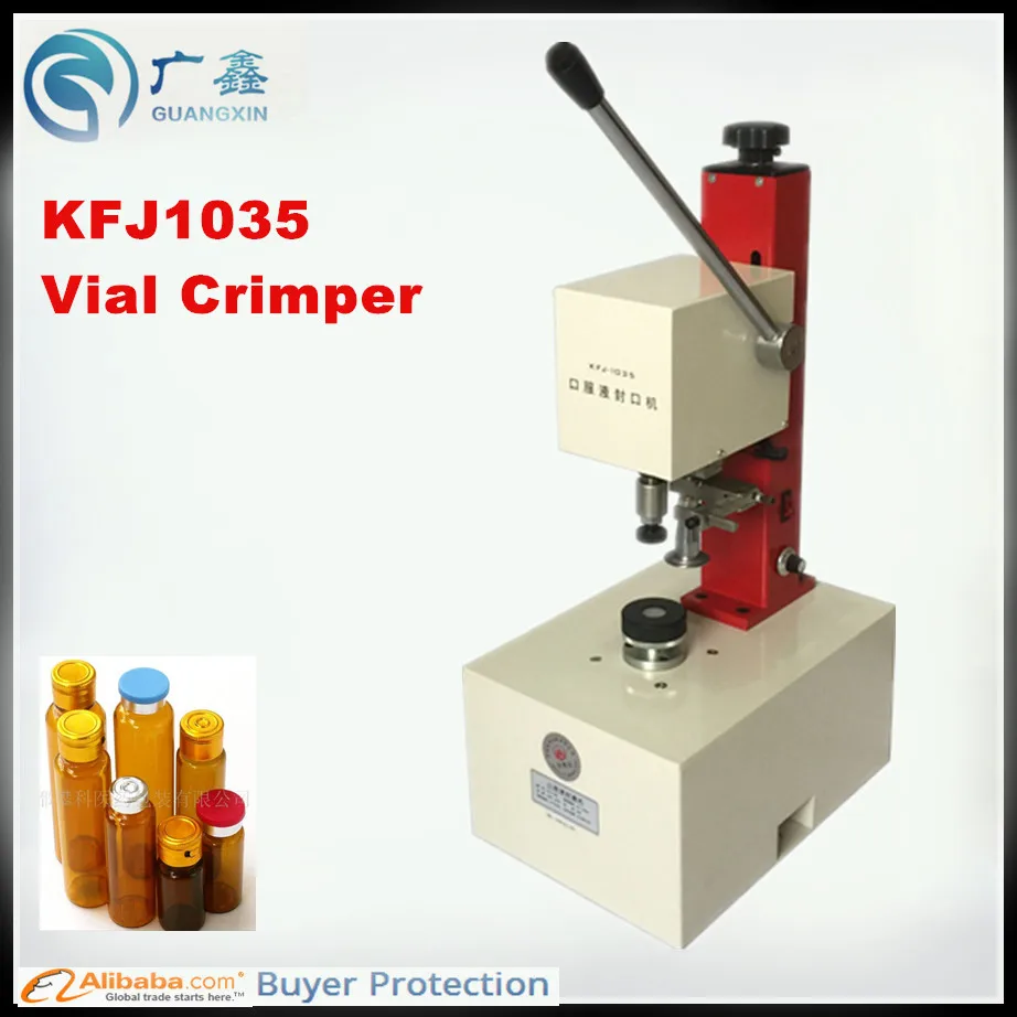 

KFJ-1035 oral caps crimper vial liquid capping machine aluminum capping machine Aluminum caps cripmer