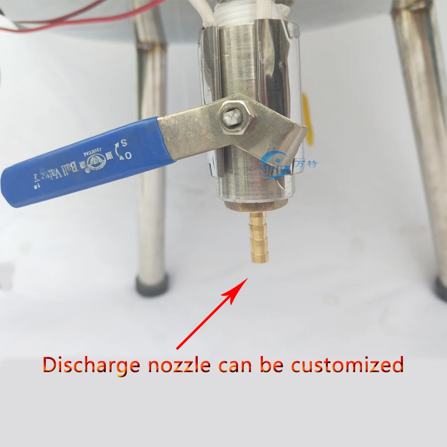 304 Stainless Steel Pemanas dan Pengadukan Mengisi Mesin Lipstik Krayon Keren Minyak Nail Polish Mengaduk Sabun Mengisi Machine15L