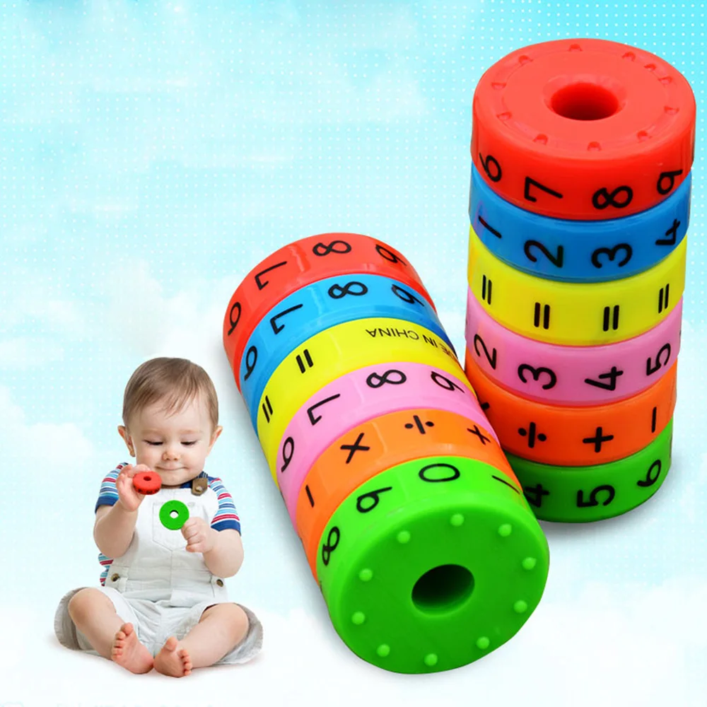 Learning Educational Toys Puzzle Cube Magic Intelligence Arithmetic Math For Kids Toys Axis Magnetic Mathematics Digital