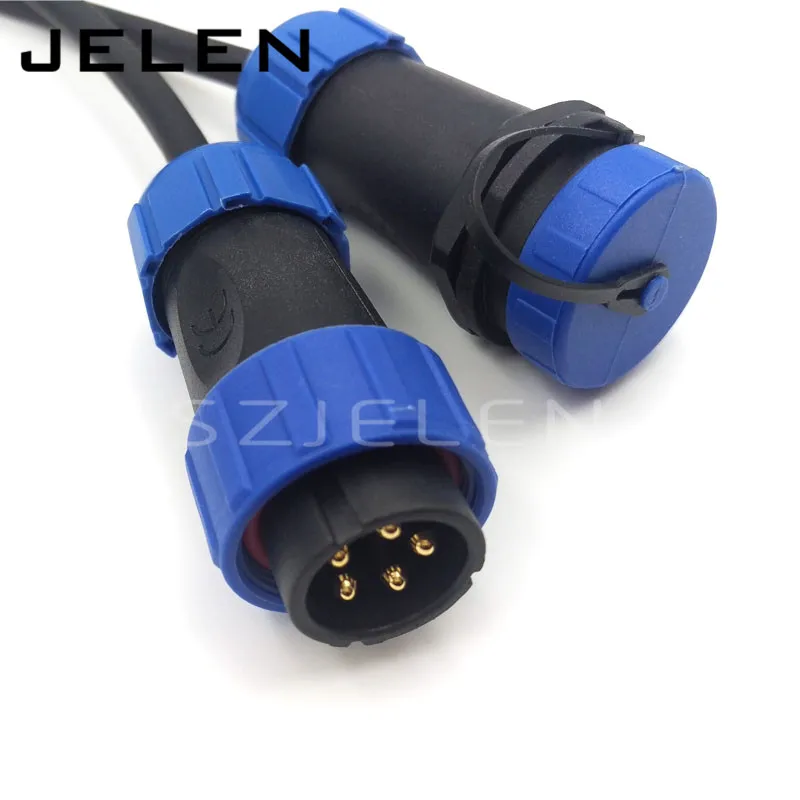 SP21 waterproof plug and socket cable connector 5 pin waterproof electrical connector,connector waterproof IP68