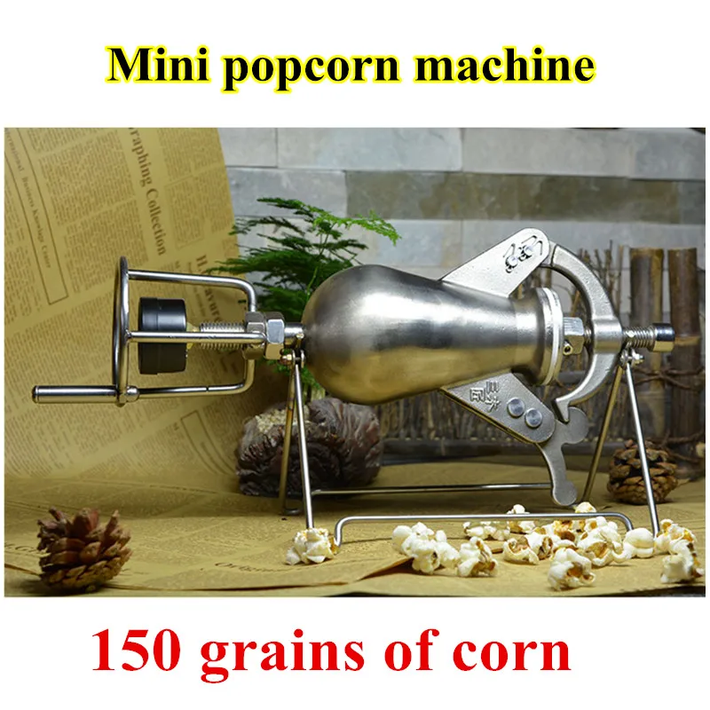 Small corn popcorn maker stainless steel mini popcorn popper machine