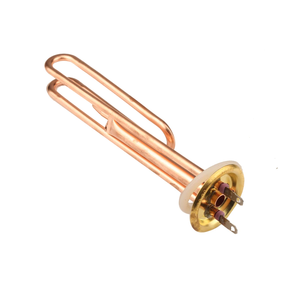 63mm Cap Brass Electric Water Heater Tube 220V 3000W Heating Element Boiler Heater Parts