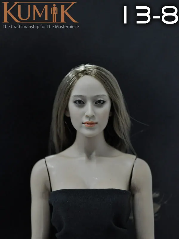 

1/6 scale figure accessories female Head shape Head carved for 12" Action Figure Doll.Not included body and clothes