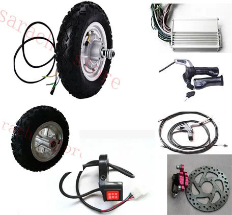 

10inch 450W 24V electric wheel hub motor ,electric skateboard motor