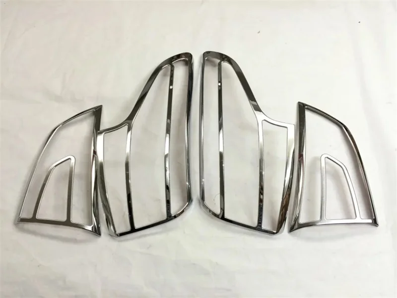 لنيسان قاشقاي J11 2014 2015 2016 ABS الخلفية ضوء غطاء المصباح الكسوة الذيل ضوء الإطار حامي ملصق اكسسوارات السيارات التصميم