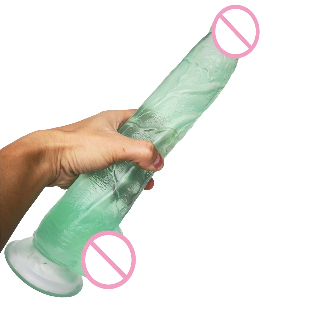 HOWOSEX 33*6CM Super big soft Dildos Realistic Big Dong huge dildo suction cup anal butt plug large cock adult sex toy for women