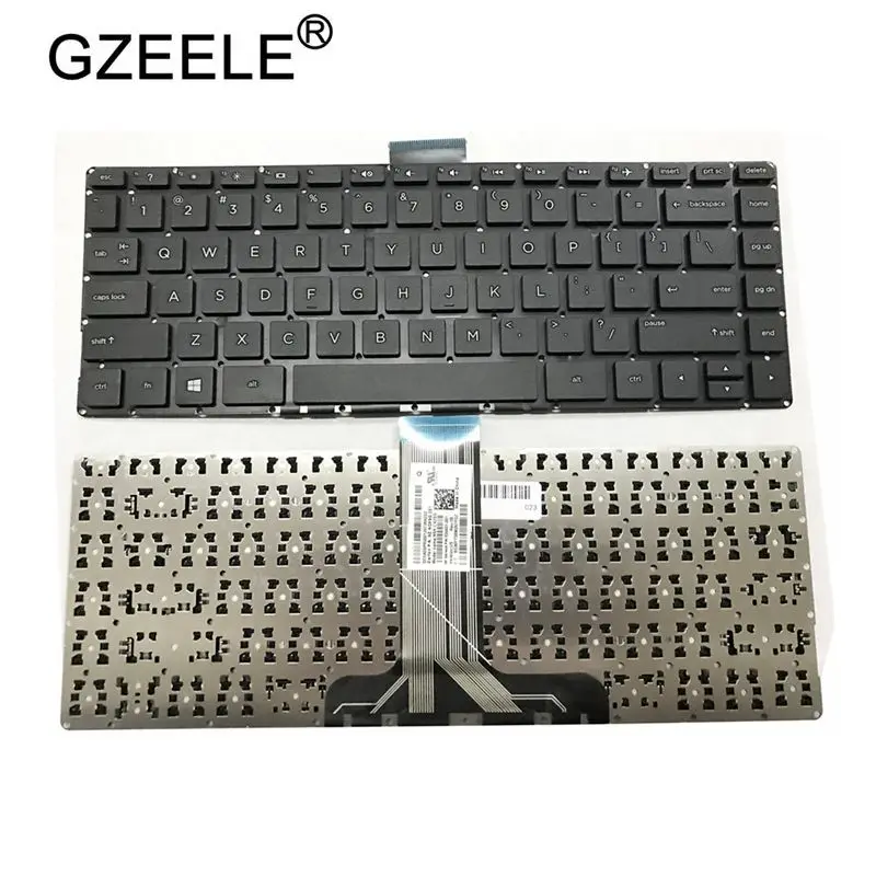 GZEELE NEW US laptop keyboard For HP Pavilion 13-s105nf 13-s106nf 13-s107nf 13-s108nf 13-s178nr 13-s179nr 13-s192nr 13-s168nr