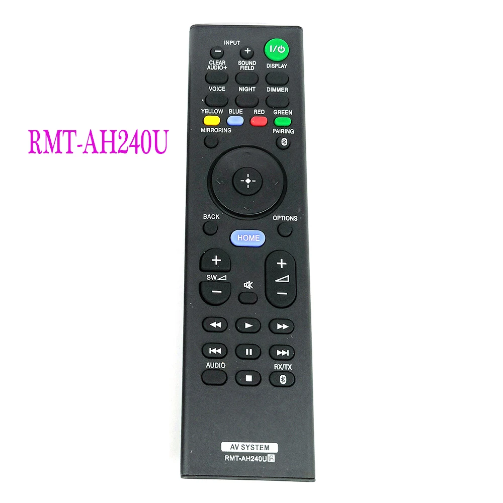 

New Remote control Replace RMT-AH240U For Sony AV SYSTEM HT-CT790 HT-NT5 HT-XT2 SA-CT790 SA-NT5 RMTAH240U Fernbedienung