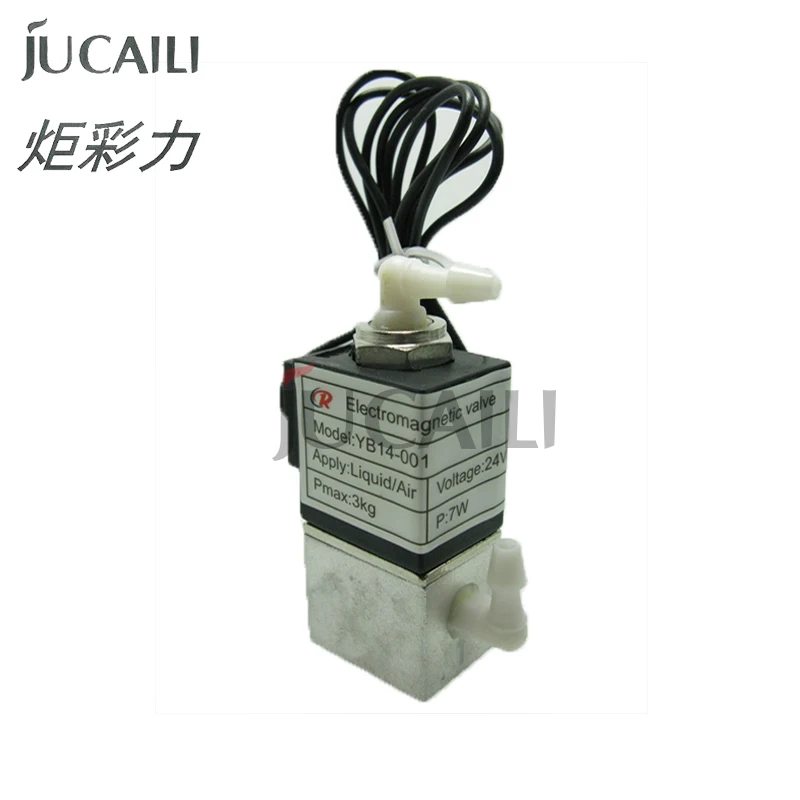 Jucaili Printer Ink Valve For Myjet Infinity Flora JHF Vista Leopard UV Valve Solvent Solenoid valve