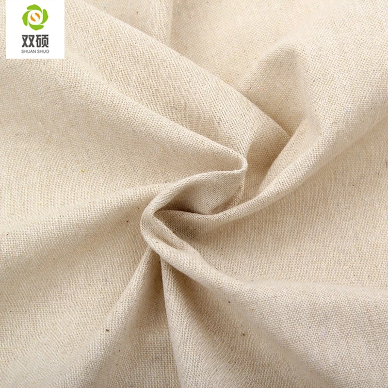 

Natural Color Linen Fabric Qualities linen Cloth For Curtains, Sofa, Bags, Tablecloths Cover 155*50CM/PCS