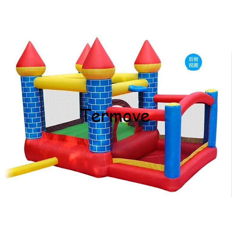 mini Bounce House Inflatable Trampoline Bouncer indoor Moonwalk Jumping Bouncy Castle For Kids inflatable space jump castle