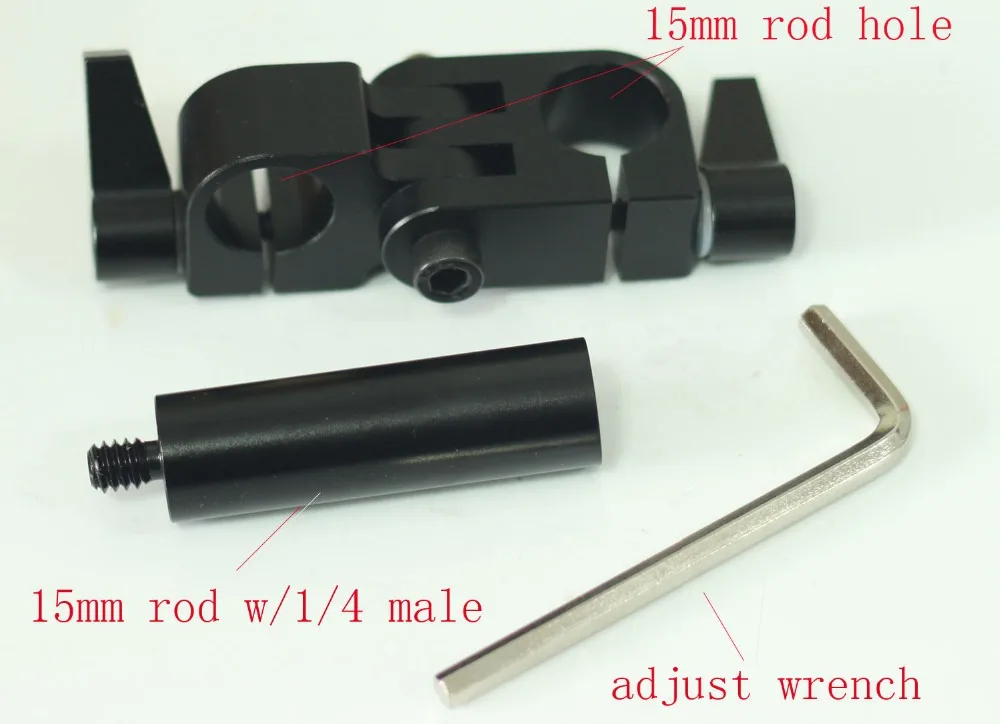 180 degree Rotated 15mm Rod Clamp With 15mm 2