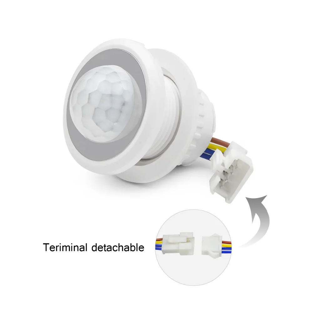 110V 220V Smart Switch Pir Motion Sensor Detector Led Lamp Auto On/Off Menselijk Lichaam Inductie Module schakelaar Instelbare Vertraging