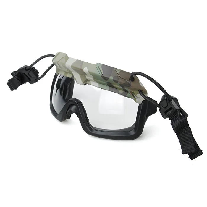 TMC3105 split antifogging mirror for tactical helmet ANSI Z87.1 explosion proof grade