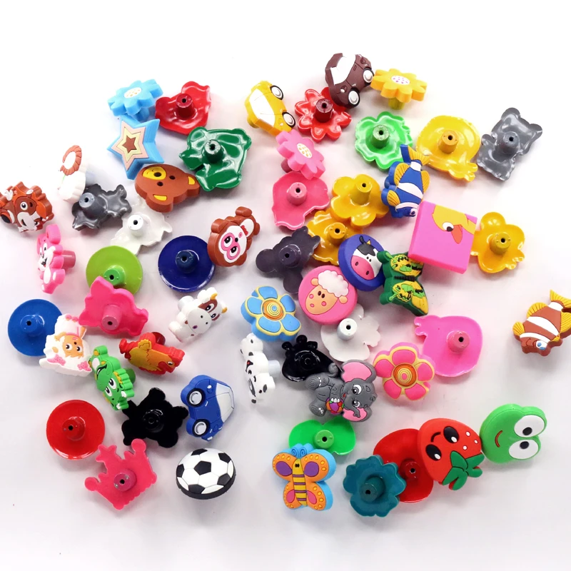 1xLovely Soft Rubber Cartoon Kids Room Decors Drawer Handles Cabinet Pulls/Knobs Children Room Wardrobe Cupboard door knobs pull