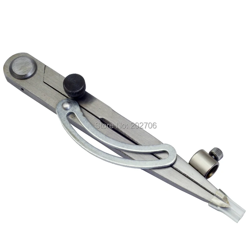 100mm 150mm 200mm 300mm Adjustable Wing Divider Edge Creaser DIY Sewing Leather Metal Craft Marking leather craft diy  tools