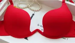 Support breast Strapless Push Up Bra Lace Sexy Bra for Wedding Dress deep V low-cut halter support bra large size sexy bra