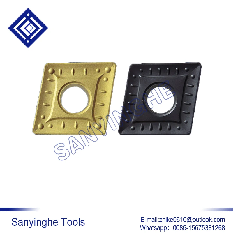 고품질 sanyinghe 10 개/몫 YBC252 CNMM120408-HDR cnc 카바이드 선반 삽입