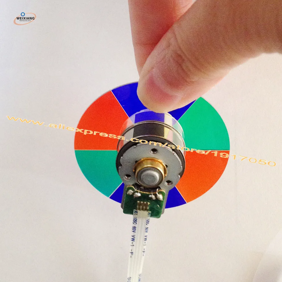 Original Farbe Rad Für Toshiba 50HM66 DLP TV Projektor Farbe Räder mit Drei Monate Garantie 6 segmente 46mm