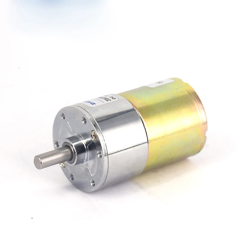 DC motor, ZGA37RG miniature adjustable speed CW/CCW DC geared motor, central axis DC12V 24V