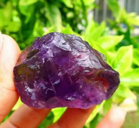 

Pure natural Brazilian amethyst original rock specimen furnishing articles 35mm-40mm