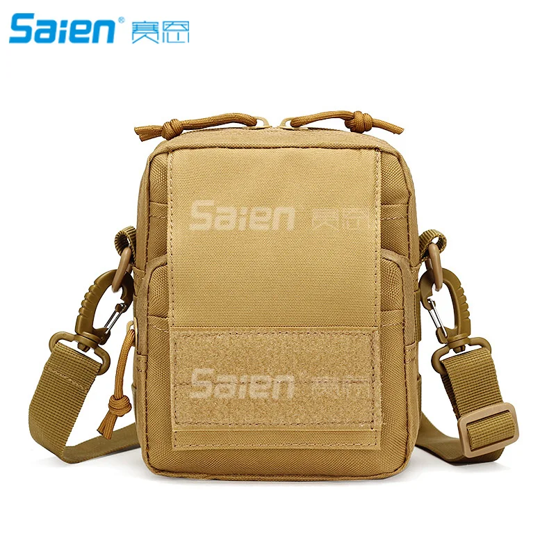 Freien Taktische Kreuz-körper Utility Molle tasche Schulter Pack Stil Daypack Sling Tasche Wandern Camping Trekking Tasche