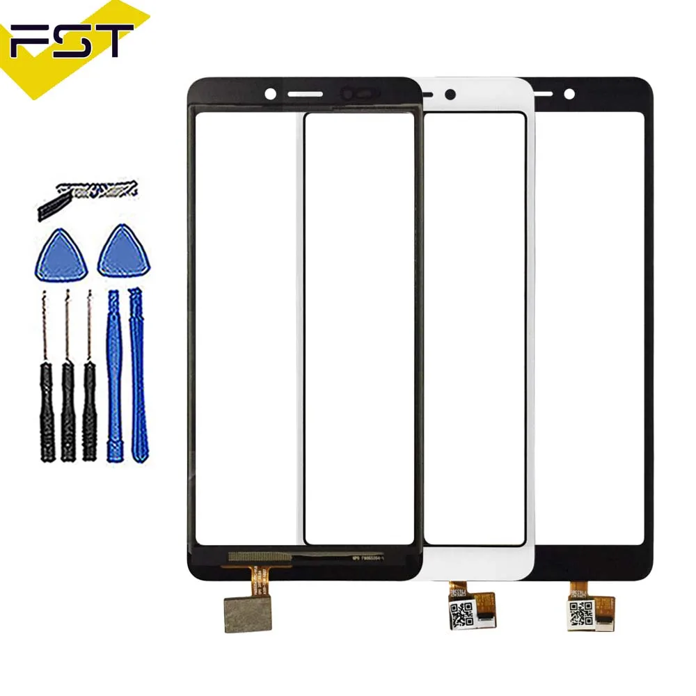 5.45'' Black/White New Touch Screen Digitizer Panel For Wiko Jerry 3 Touch Panel Front Glass Lens Sensor Touchscreen