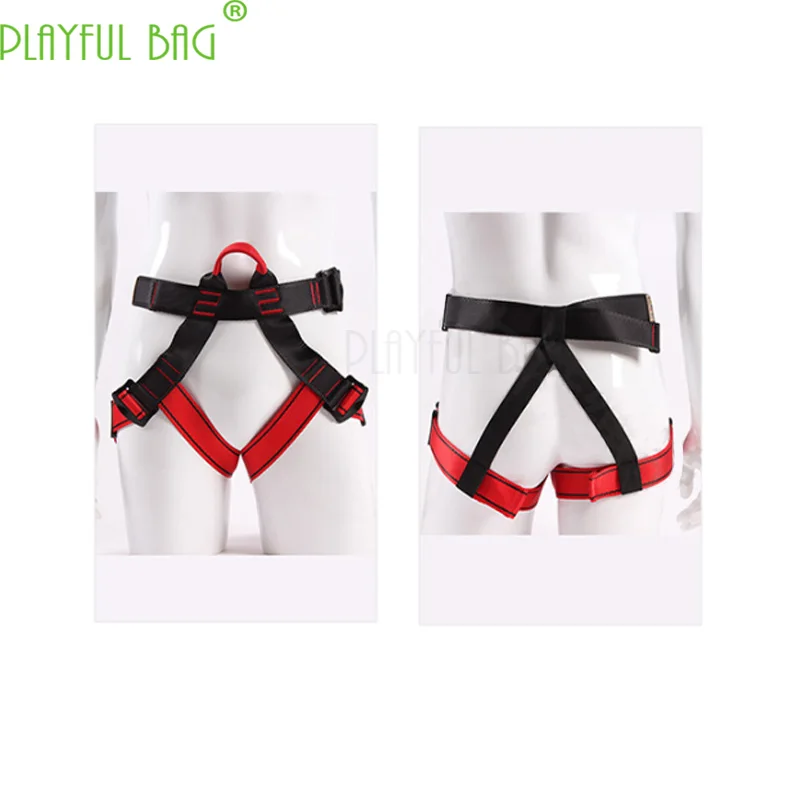 Half-body waist protector seat belt outdoor expansion high-altitude operation rock climbing speed-down seat belt ZL20