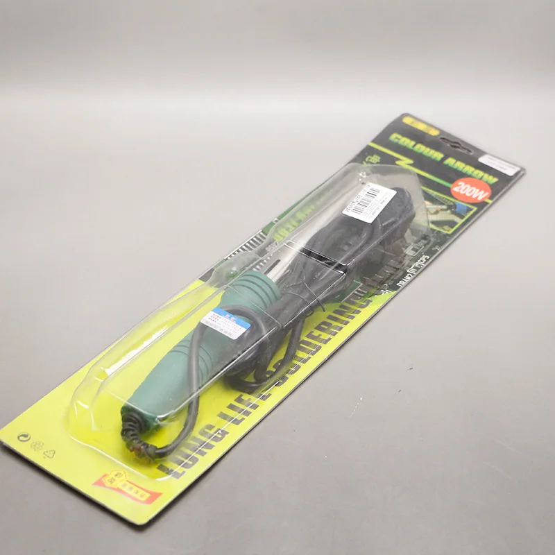 Ferro de solda elétrico 200w cabeça de solda embutida