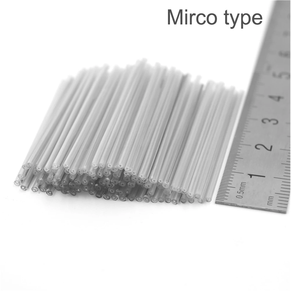 Mirco Fiber optic Fusion Splice Protection Sleeve 40mm Single 250um fiber, OD1.4mm - 1000pcs