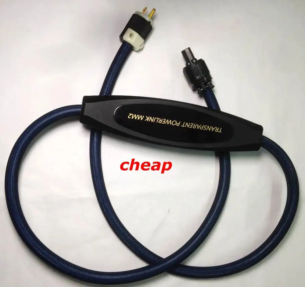 Hi-End --TRANSPARNET MUSICWAVE ULTRA -MM2-Power cable   cord US&EU Version