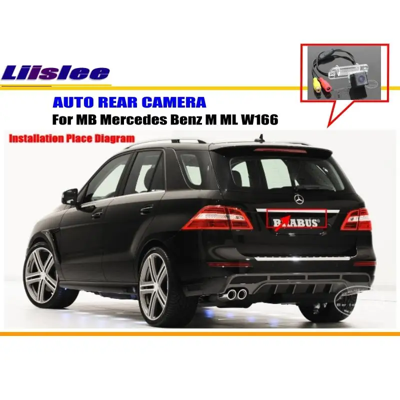 For Mercedes Benz ML W166 ML350 2012 2013 2014 2015 Car Rearview Rear View Camera Parking AUTO HD CCD CAM Accessories Kit