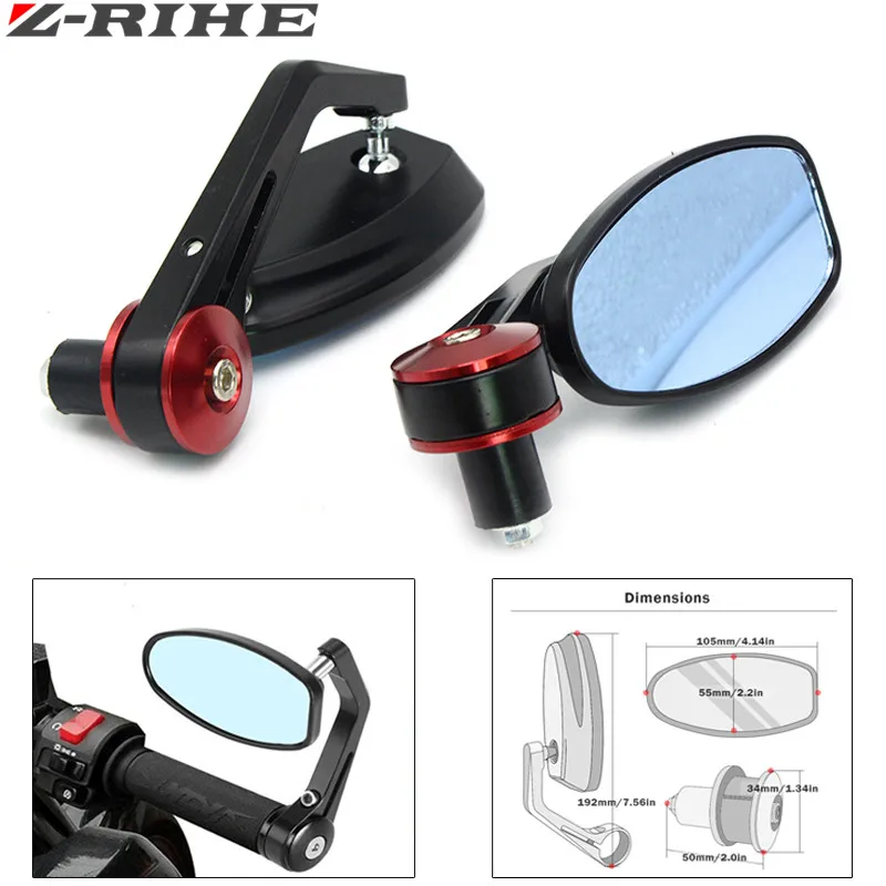 

Universal motorcycle Scooter Rearview Mirrors for 390 /RC390 200 /RC200 RC125 RC125/125 yamaha FJR 1300 XJR1300