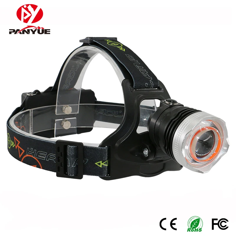 PANYUE Headlight 1000 Lumen headlamp COB LED Head Lamp Flashlight Torch Lantern Front Head Lights for Camping Hiking Jogging