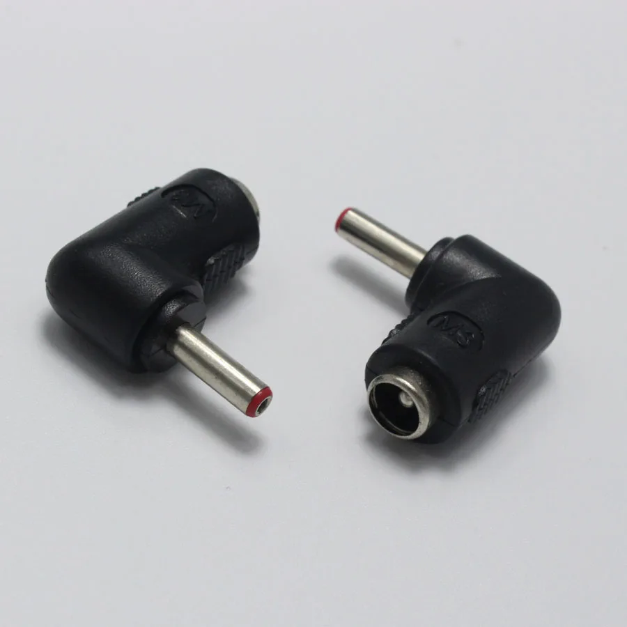 5.5*2.1 mm female to 3.5*1.35 mm male DC Power Connector Adapter Laptop 90 Degrees Plugs