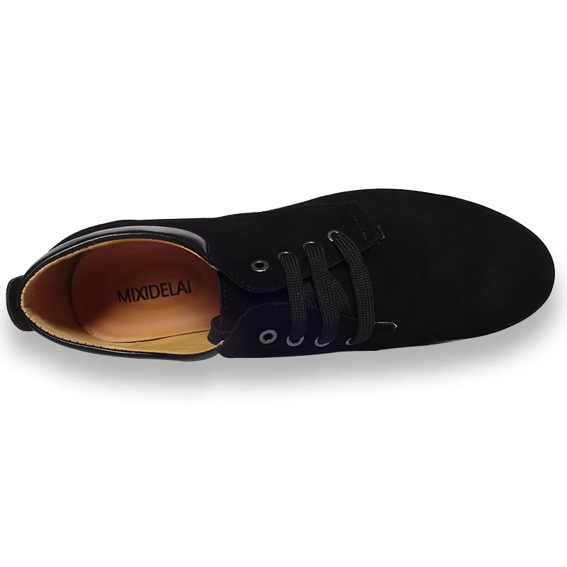 MIXIDELAI-zapatos de piel auténtica para hombre, calzado informal de alta calidad, de estilo europeo, Oxford