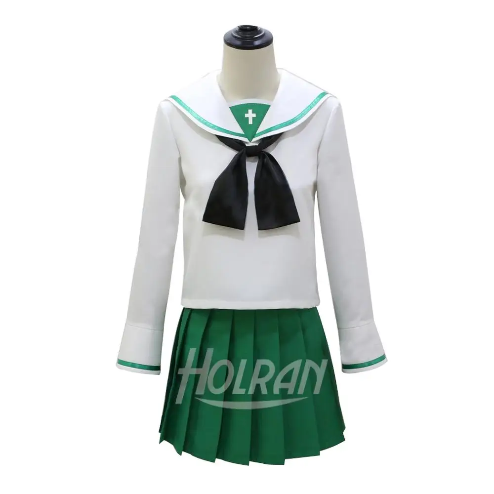 

High-Q Anime Cos GIRLS und PANZER saori takebe Cosplay Costume GIRLS und PANZER Nishizumi Miho Uniform Cosplay Costumes