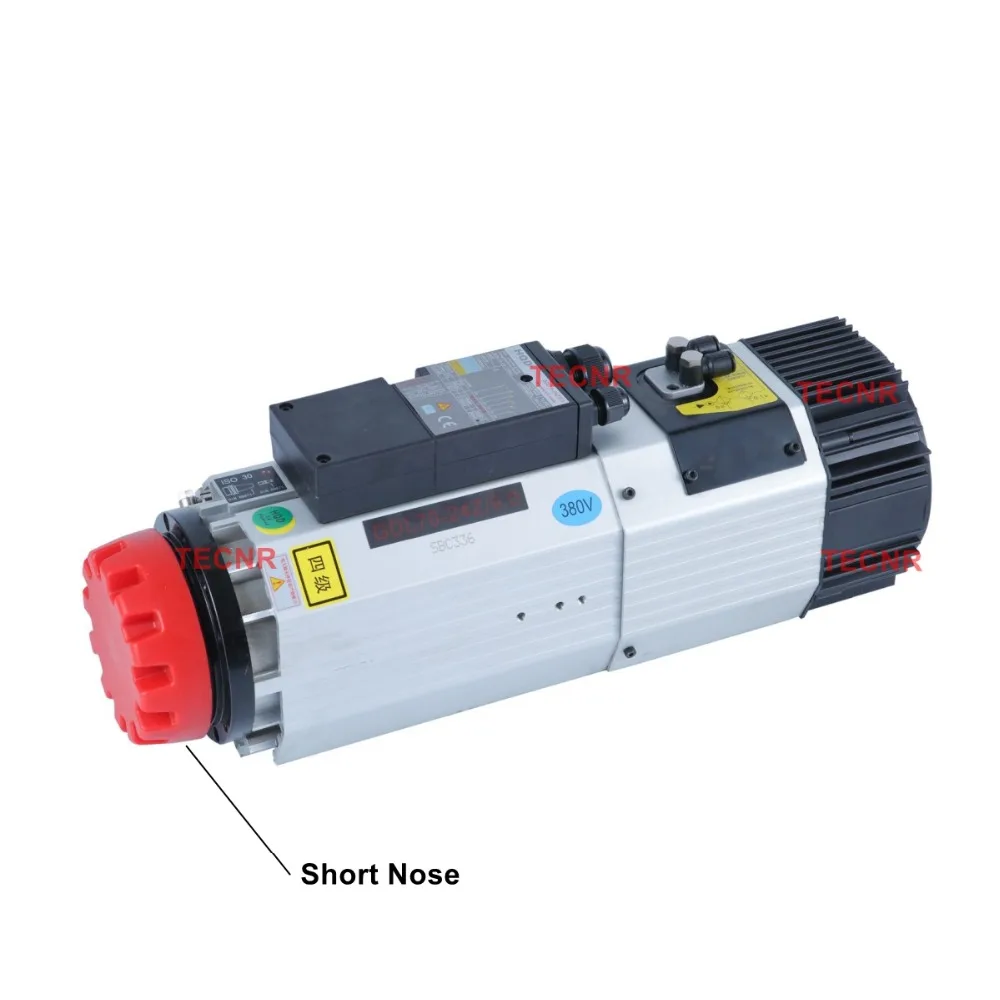 HQD Automatic Tool Change spindle 9KW 220V 380V ATC air cooled spindle motor for woodworking cnc router GDL70-24Z/9.0