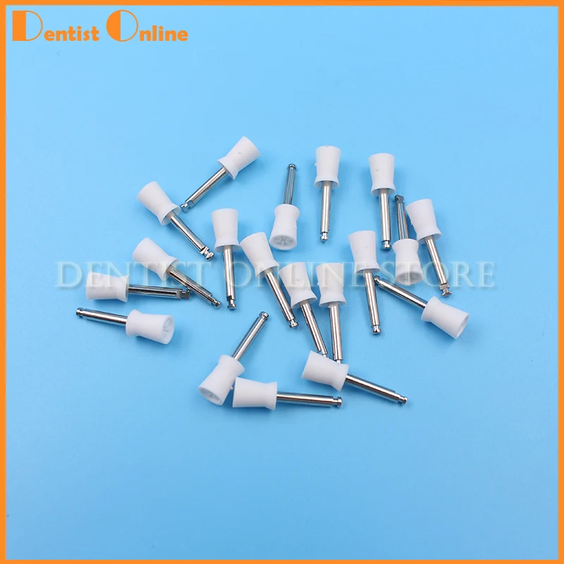 

100pcs Dental Polishing Tool Silicone Cup Dental Lab Polishing brush Polish Prophy Brushes