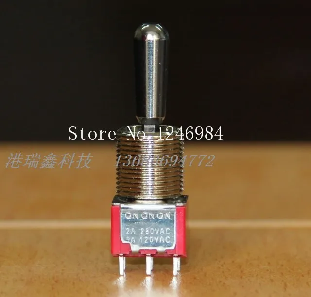 [SA]T812-Z six foot stalls Full M612 dual large toggle toggle switch Q11 Taiwan Deli Wei 1MD6--20pcs/lot