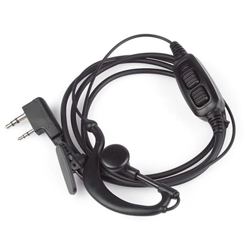 Alta qualità 2021 nuovo BAOFENG uv-82 accessori originale doppio PTT auricolare auricolare con microfono per UV 82 UV82L UV-89 radio a 2 vie