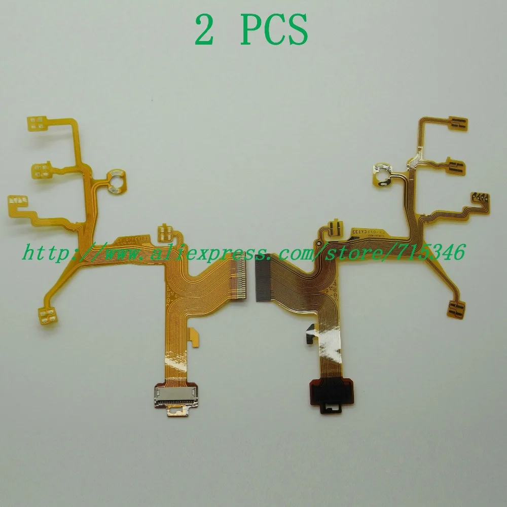 2PCS/ NEW Lens Main Flex Cable For SONY DSC-W120 DSC-W130 DSC-W220 DSC-W230 W120 W130 W220 W230 Digital Camera