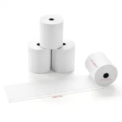 NETUM-Rollos de papel térmico, papel de recibo de caja registradora, 58 mm/80 mm, 10 rollos por caja