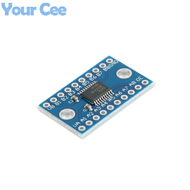 10pcs/1pc TXS0108E 8 Channel Logic Level Bi-directional Converter Module 3.3V 5V TXB0108 Mutual Convert Module TXS0108