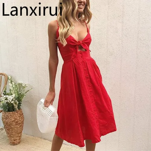 

Summer Beach Solid Dress Women Long Boho Bohemian Sundress Sexy Casual Loose Elegant Vintage Ladies Dress Vestidos 7 COLORS