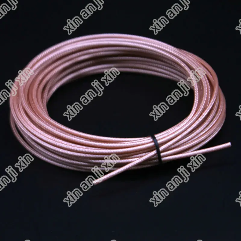 RG316 cable RF coaxial cable 2.5mm 50 Ohm Low Loss M17/113 Shielded Pigtail for crimp connector 1M-20 meter